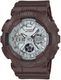 Casio Baby-G BA-130SW-5A Chocolate Matte Analog-Digital Watch BA130SW