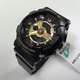 Casio Baby-G Black And Gold Tone Ani-Digi 3D Watch BA110-1A