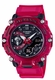 Casio G-Shock Carbon Core Guard Clear Red Digital Analog Watch GA2200SKL-4A