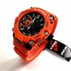 Casio G-Shock Carbon Core Guard Orange Digital Analog Watch GA2200M-4A