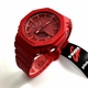 Casio G-Shock Carbon Core Guard Red  Digital Analog Watch GA2100-4A