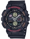 Casio G-Shock GA-140 Black Digital Analog Military Style Watch GA140-1A4
