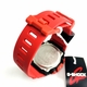 Casio G-Shock Red Analog Digital Mobile Smartphone Link Watch GAB001-4A