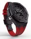 Casioak Mod Custom Watch Casio G-Shock GA-2100 Black Case Red Strap GA2100