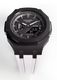 Casioak Mod Custom Watch Casio G-Shock GA-2100 Black Case White Strap GA2100