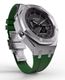 Casioak Mod Custom Watch Casio G-Shock GA-2100 Silver Case Green Strap GA2100