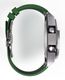 Casioak Mod Custom Watch Casio G-Shock GA-2100 Silver Case Green Strap GA2100