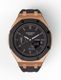 Casioak Mod Royal Oak Casio G-Shock GA-2100 Rose Gold Black Bezel Watch GA2100