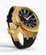 Casioak Mod Watch Casio G-Shock GA-2100 Gold Tone Case Black Strap GA2100-1A