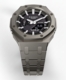 Casioak Mod Watch Casio G-Shock GA-2100 Gunmetal Grey Case Band Modded GA2100-1A
