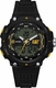 Men's CAT Black Caterpillar Analog Digital Watch MX16521237