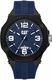 Men's CAT Caterpillar Hive Blue Rubber Strap Analog Watch LT16126632