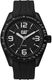 Men's CAT Caterpillar Oceania Black Rubber Strap Analog Watch LQ16121132