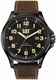 Men's CAT Caterpillar Operator Brown Leather Strap Watch PU16135114