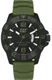 Men's CAT Caterpillar Special Ops Green Silicone Strap Watch K412123133