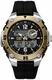 Men's CAT Caterpillar Sportica Gold Analog Digital Dial Watch ME14521134