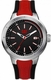 Men's CAT Caterpillar T8 Red and Black Strap 44mm Watch NA14128128