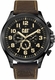 Men's CAT Operator Multi Brown Strap Watch PU16935111
