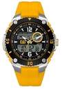 Men's CAT Yellow Sportica Caterpillar Analog Digital Watch ME14527137