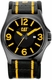 Men's Caterpillar DP XL Leather Strap Watch PK16161137