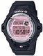Women's Casio Baby-G Black and Pink Digital Sports Watch BG169M-1