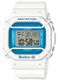 Women's Casio Baby-G White Digital Watch BGD501FS-7