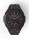Casioak Mod Custom Watch Casio G-Shock GA-2100 Black Case Green Strap GA2100
